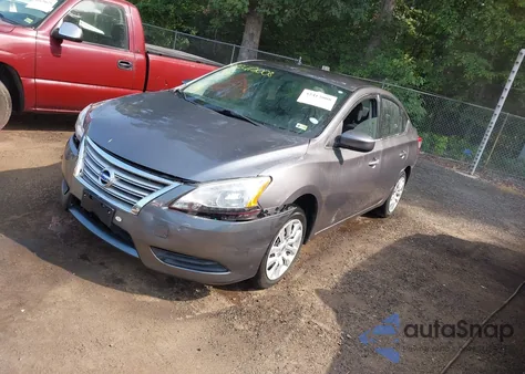 2015 Nissan Sentra Fe+ S/S/Sl/Sr/Sv from USA, damaged, VIN 3N1AB7AP8FY261011